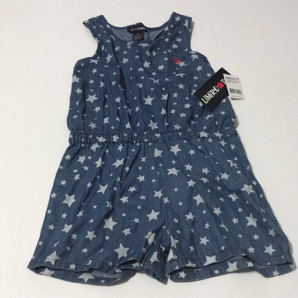Pick 4 for $20 Limited Too girls sleeveless romper